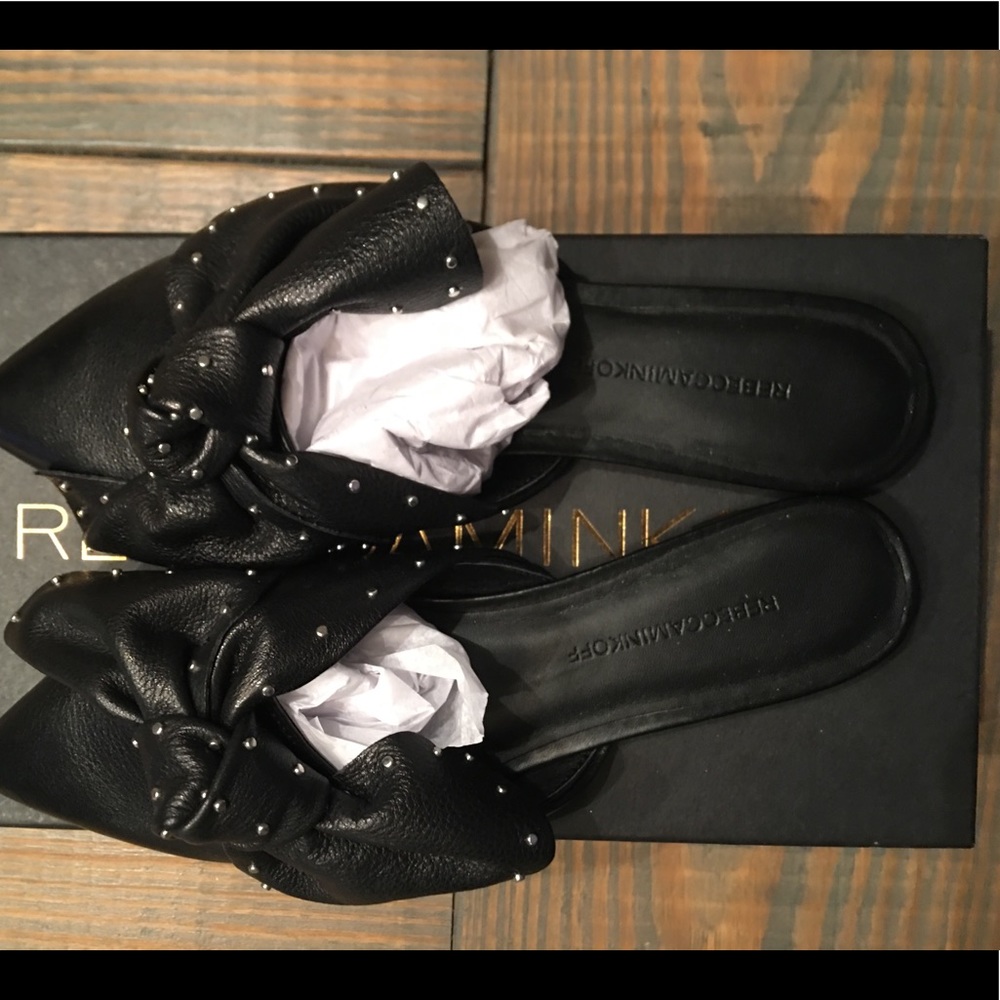 REBECCA MINKOFF ALEXIS STUD MULE